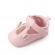 Pantofi roz cu design unicorn pentru fetite (marime disponibila: 6-9 luni