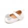 Pantofiori albi cu fundite stralucitoare (marime disponibila: 3-6 luni (marimea