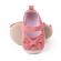 Pantofiori corai pentru fetite - bow (marime disponibila: 6-9 luni (marimea 19