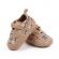 Pantofiori crem in carouri pentru baietei - lala (marime disponibila: 6-9 luni
