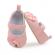 Pantofiori roz pentru fetite - sweety teddy (marime disponibila: 3-6 luni