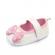 Pantofiori sclipitori cu fundite roz (marime disponibila: 9-12 luni (marimea 20