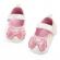 Pantofiori sclipitori cu fundite roz (marime disponibila: 9-12 luni (marimea 20