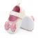 Pantofiori sclipitori cu fundite roz (marime disponibila: 9-12 luni (marimea 20