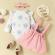 Sarafan cu body - elefantei (marime disponibila: 9-12 luni (marimea 20