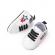 Adidasi albi cu stelute colorate (marime disponibila: 9-12 luni (marimea 20