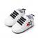 Adidasi albi cu stelute colorate (marime disponibila: 9-12 luni (marimea 20