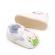 Pantofiori albi cu broderie florala (marime disponibila: 6-9 luni (marimea 19