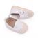 Pantofiori bebelusi, ivoire cu dantela si paiete (marime disponibila: 6-9 luni