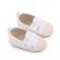 Pantofiori bebelusi, ivoire cu dantela si paiete (marime disponibila: 9-12 luni