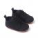 Pantofiori bebelusi negri crosetati (marime disponibila: 9-12 luni (marimea 20