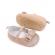 Pantofiori crem cu fundite sclipitoare (marime disponibila: 3-6 luni (marimea