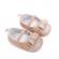 Pantofiori crem cu fundite sclipitoare (marime disponibila: 3-6 luni (marimea