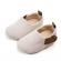 Pantofiori crem tip mocasini pentru baietei (marime disponibila: 6-9 luni