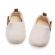 Pantofiori crem tip mocasini pentru baietei (marime disponibila: 6-9 luni
