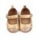 Pantofiori eleganti bebelusi din piele ecologica aurie (marime disponibila: 6-9