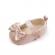 Pantofiori eleganti crem cu paiete pentru fetite (marime disponibila: 3-6 luni
