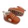 Pantofiori maro pentru baietei - baby boy (marime disponibila: 3-6 luni