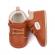 Pantofiori maro pentru baietei - baby boy (marime disponibila: 3-6 luni