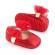 Pantofiori rosii sidefati pentru fetite (marime disponibila: 3-6 luni (marimea