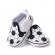 Pantofiori tip mocasini pentru baietei - football (marime disponibila: 3-6 luni