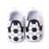 Pantofiori tip mocasini pentru baietei - football (marime disponibila: 3-6 luni