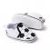 Pantofiori tip mocasini pentru baietei - football (marime disponibila: 3-6 luni