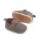 Pantofiori gri petrol pentru fetite (marime disponibila: 3-6 luni (marimea 18