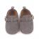 Pantofiori gri petrol pentru fetite (marime disponibila: 3-6 luni (marimea 18