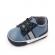 Pantofiori sport bebelusi, albastri cu detalii bleumarine (marime disponibila: