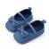 Pantofiori albastru denim pentru bebelusi (marime disponibila: 3-6 luni