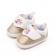 Pantofiori aurii pentru fetite - roses (marime disponibila: 6-9 luni (marimea