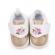 Pantofiori aurii pentru fetite - roses (marime disponibila: 6-9 luni (marimea