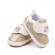 Pantofiori aurii pentru fetite - roses (marime disponibila: 6-9 luni (marimea