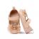 Pantofiori crem din piele ecologica lacuita - princess (marime disponibila: 3-6