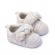 Pantofiori cu fundita - curcubeu (marime disponibila: 3-6 luni (marimea 18