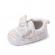 Pantofiori cu fundita - curcubeu (marime disponibila: 3-6 luni (marimea 18