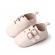 Pantofiori pentru bebelusi, ivoire, cu catarame (marime disponibila: 3-6 luni