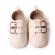 Pantofiori pentru bebelusi, ivoire, cu catarame (marime disponibila: 3-6 luni