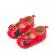 Pantofiori rosii cu fundita - mouse (marime disponibila: 3-6 luni (marimea 18