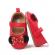 Pantofiori rosii cu fundita - mouse (marime disponibila: 3-6 luni (marimea 18