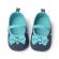 Balerini denim cu inimioare brodate (marime disponibila: 9-12 luni (marimea 20