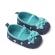 Balerini denim cu inimioare brodate (marime disponibila: 9-12 luni (marimea 20