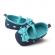 Balerini denim cu inimioare brodate (marime disponibila: 9-12 luni (marimea 20