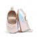 Pantofiori albi cu paiete si fundita (marime disponibila: 9-12 luni (marimea 20