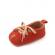 Pantofiori caramizii pentru baietei (marime disponibila: 9-12 luni (marimea 20