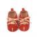 Pantofiori caramizii pentru baietei (marime disponibila: 9-12 luni (marimea 20