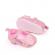 Pantofiori pentru bebelusi, roz sidefat cu fluturas (marime disponibila: 3-6