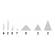 Set de constructie magnetic de baza supermag trendy, 35 piese