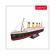 Puzzle 3d cu led titanic 266 piese